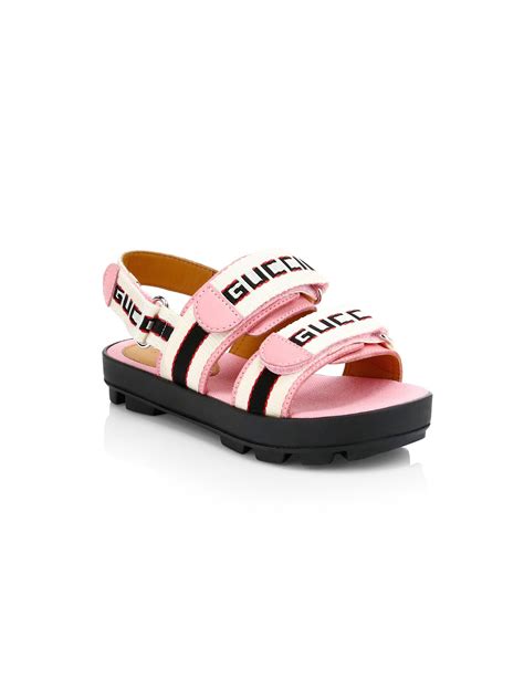 gucci slides for little girls|Gucci Girls' Shoes .